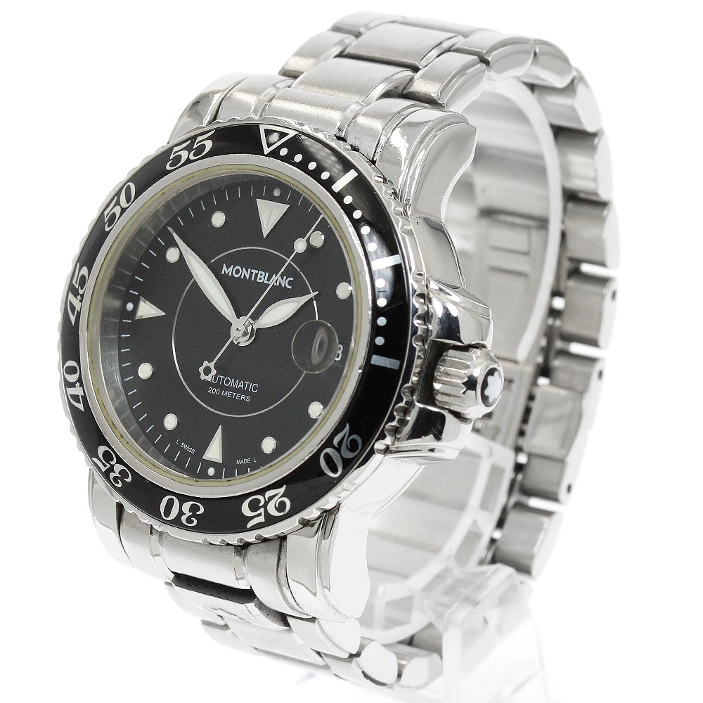 MONTBLANC Sports 7145 Date black Dial Automatic Men's Watch_932629