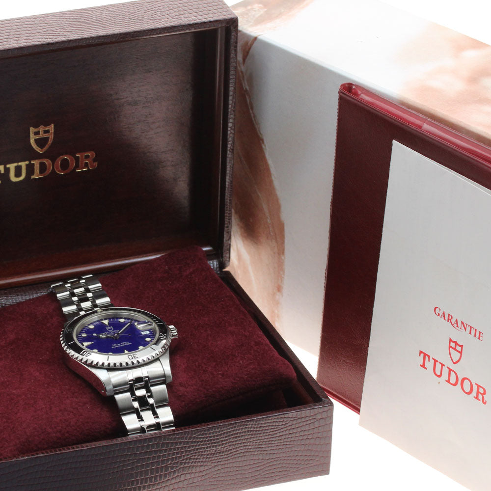 TUDOR Prince Date Submariner 75190 blue Dial Automatic Men's Watch_932665