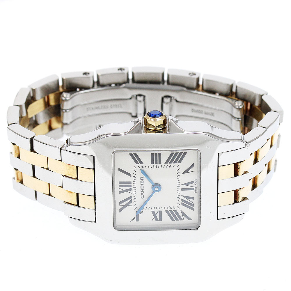 CARTIER Santos de Moiselle LM W25067Z6 Beige Dial Quartz Men's Watch_932691