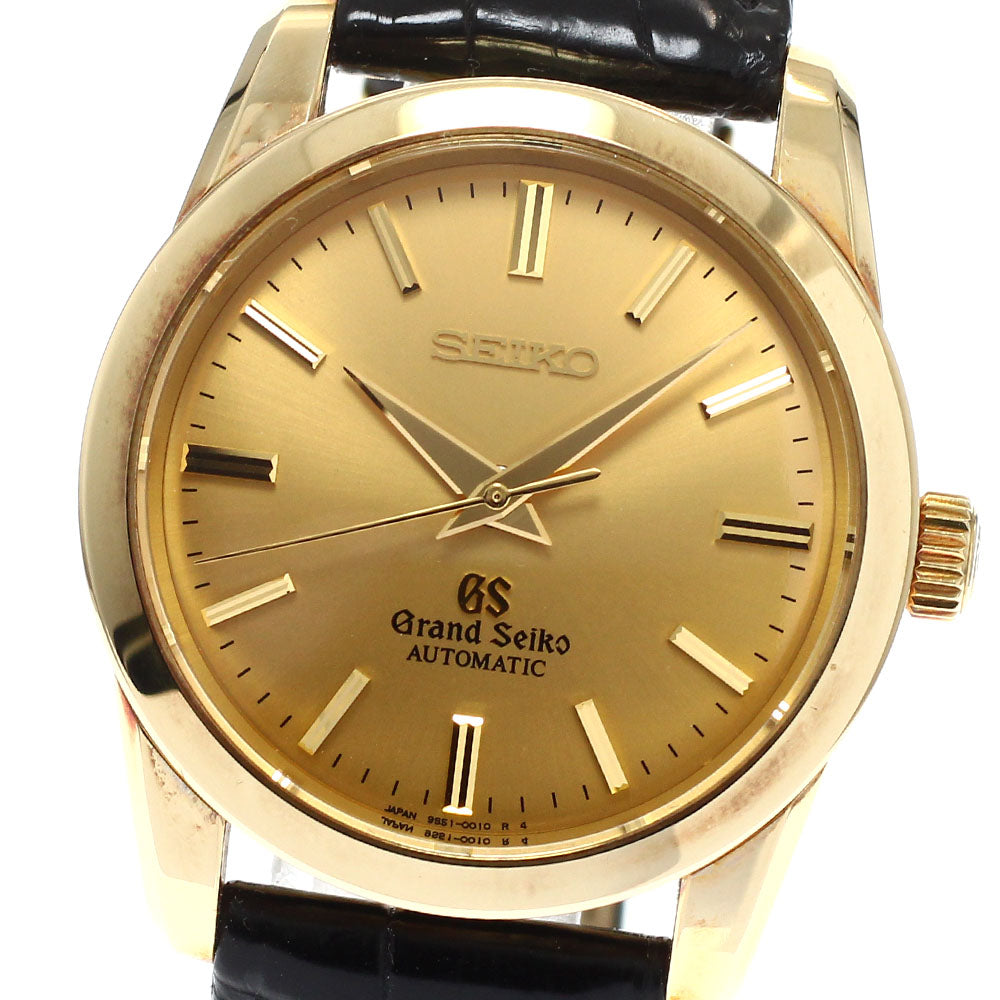 SEIKO Grand Seiko Mechanical SBGR002/9S51-0010 K18YG Cal.9S51 gold Dial Automatic Men's Watch_932740