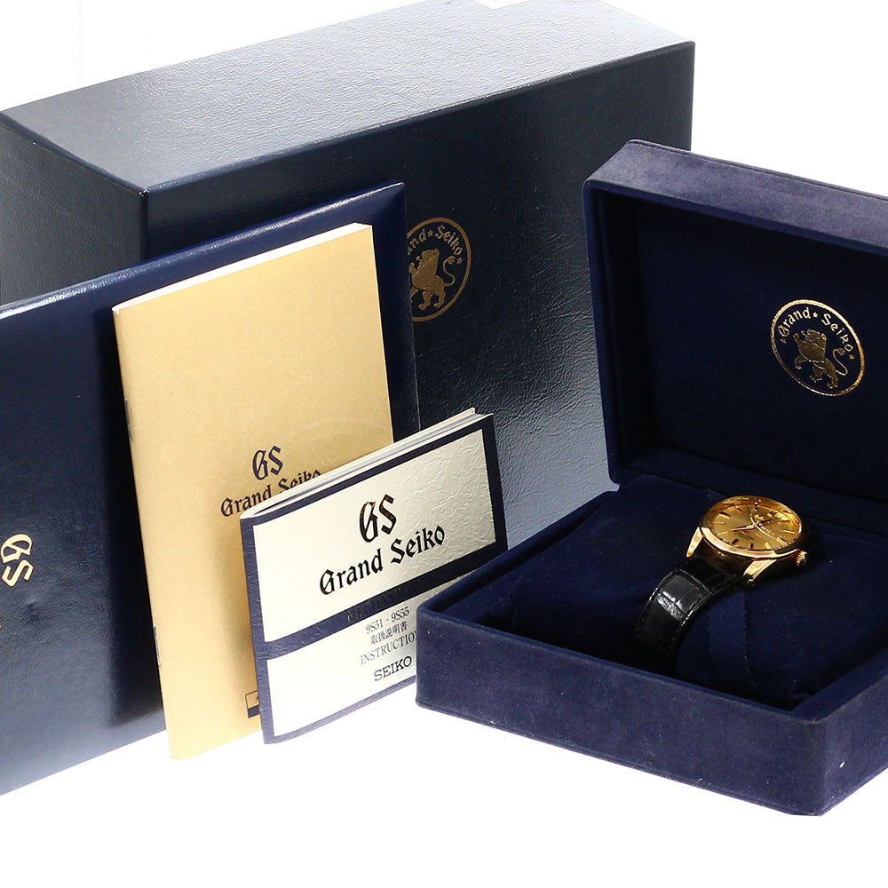 SEIKO Grand Seiko Mechanical SBGR002/9S51-0010 K18YG Cal.9S51 gold Dial Automatic Men's Watch_932740