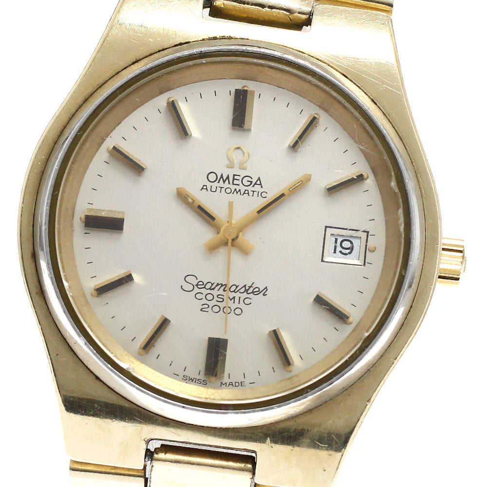 OMEGA Seamaster Cosmic 2000 Date Silver Dial Automatic Men's Watch_932756