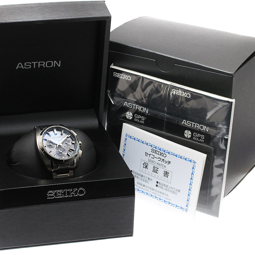SEIKO Astron SBXC067/5X53-0AV0 Day date Solar Powered Radio Men's Watch_932759
