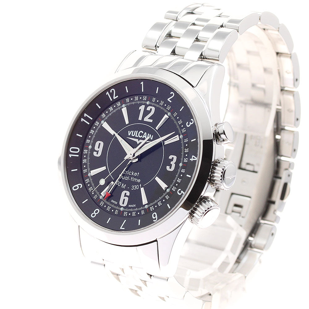 VULCAIN cricket aviator 100105.020 Alarm dual time Hand Winding Men's_932766