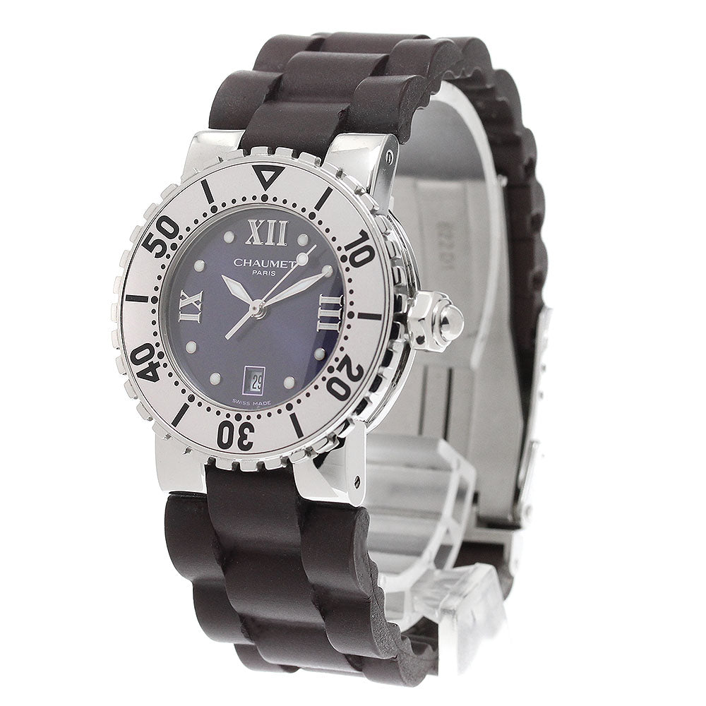 Chaumet Class one 622 Date Navy Dial Quartz Boy's Watch_932773