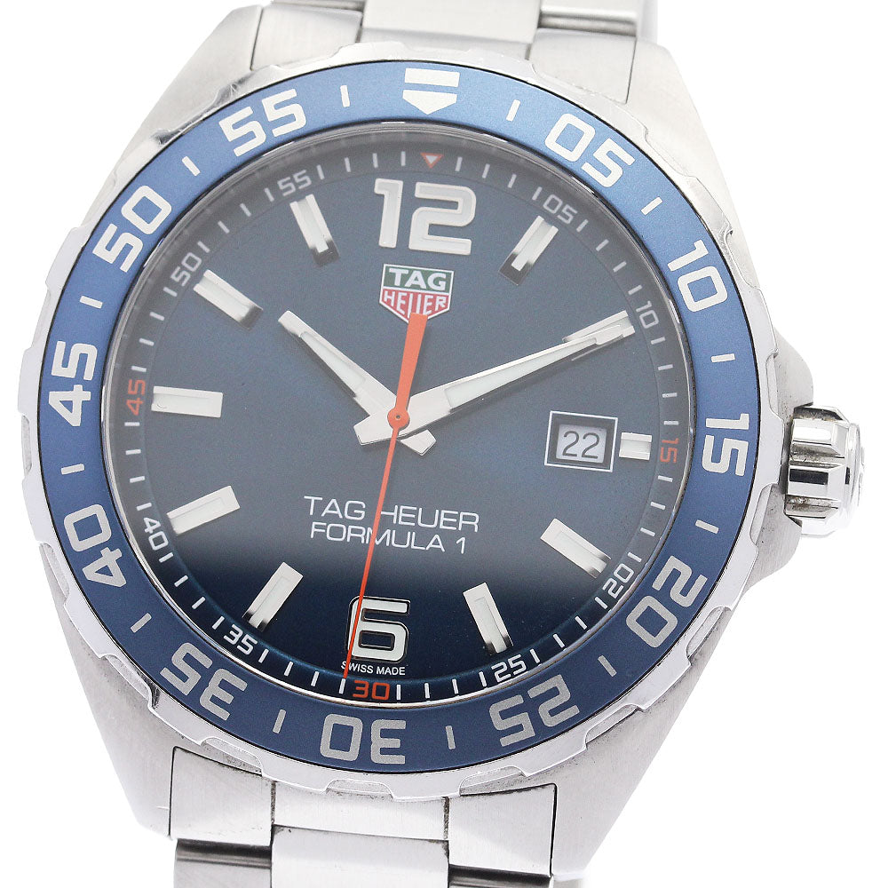 TAG HEUER Formula 1 WAZ1010 Date blue Dial Quartz Men's Watch_932774