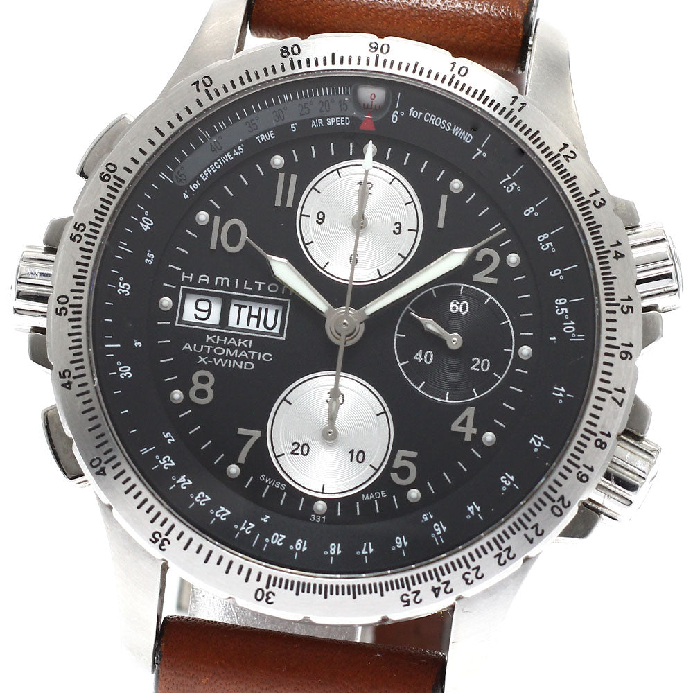 HAMILTON Khaki X Wind H776160 Day-Date Chronograph Automatic Men's Watch_932782