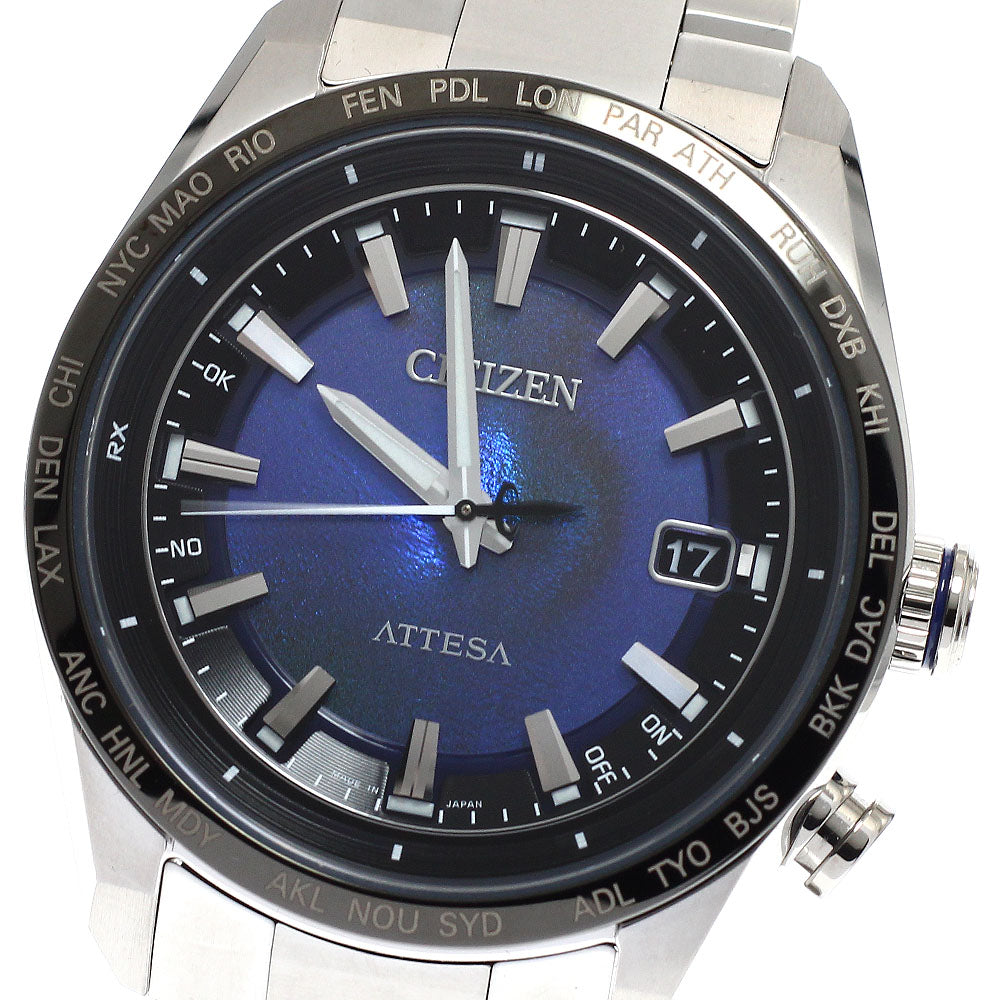 CITIZEN Atessa H145-007JD04/CB0288-65L Solar Powered Radio Men's Watch_932800