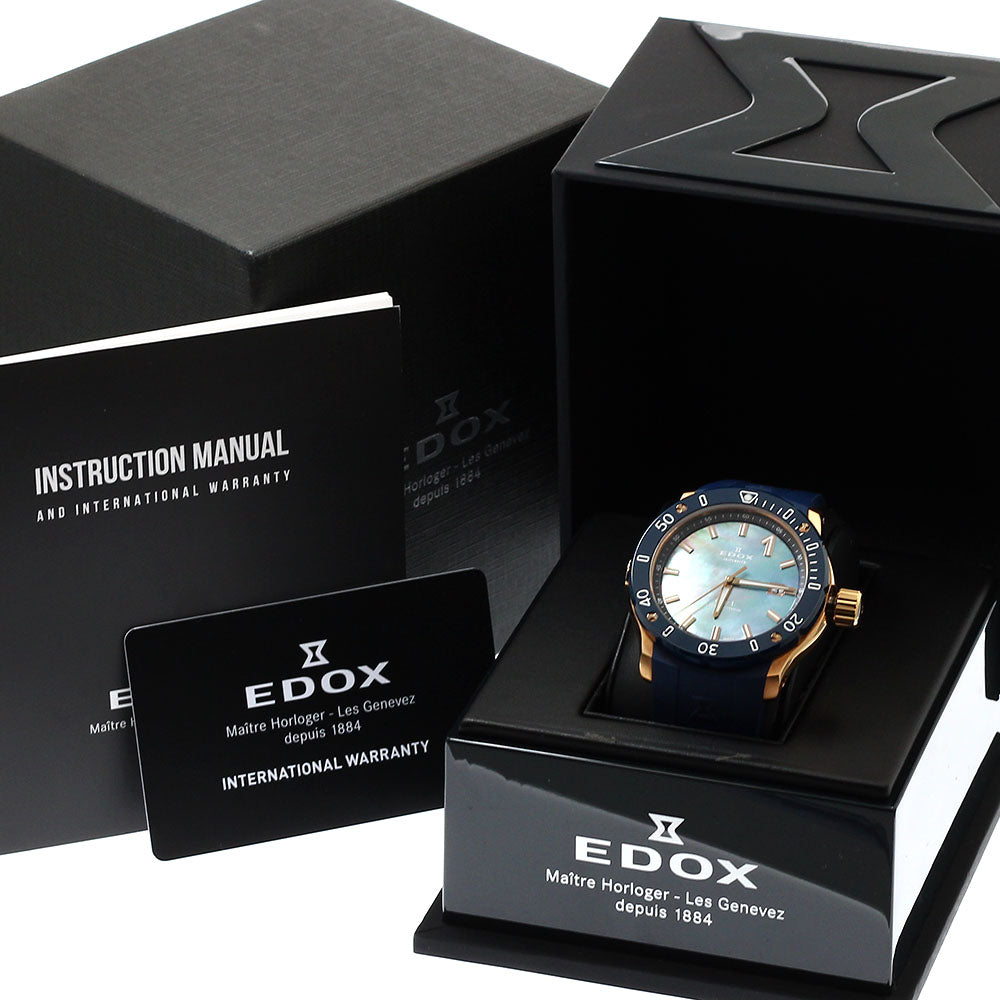 EDOX Chrono Offshore 1 Professional 80099-37RBU3-NANIR Japan limited edition Black shell Dial Automatic Men's Watch_932802
