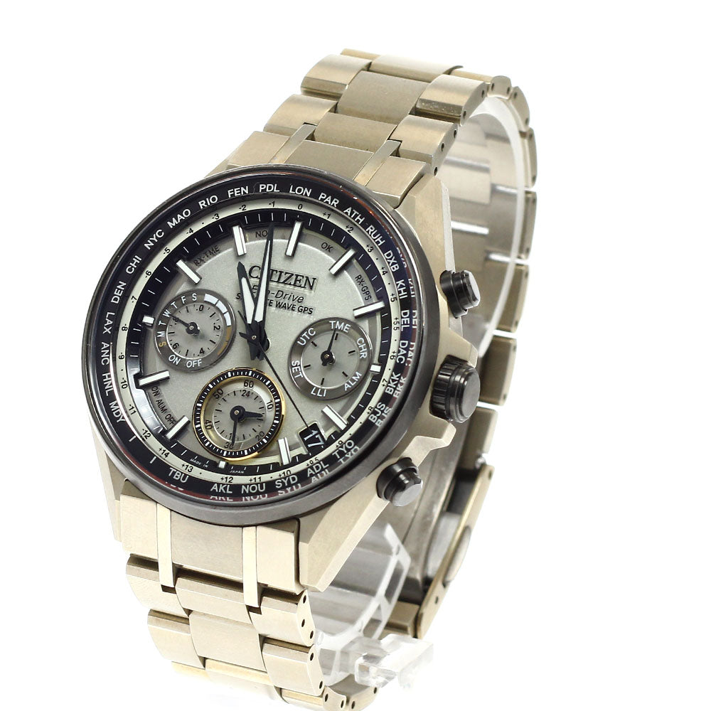 CITIZEN Atessa Duratect Eco Drive F950-T025251 Solar Powered Radio Men's_932822