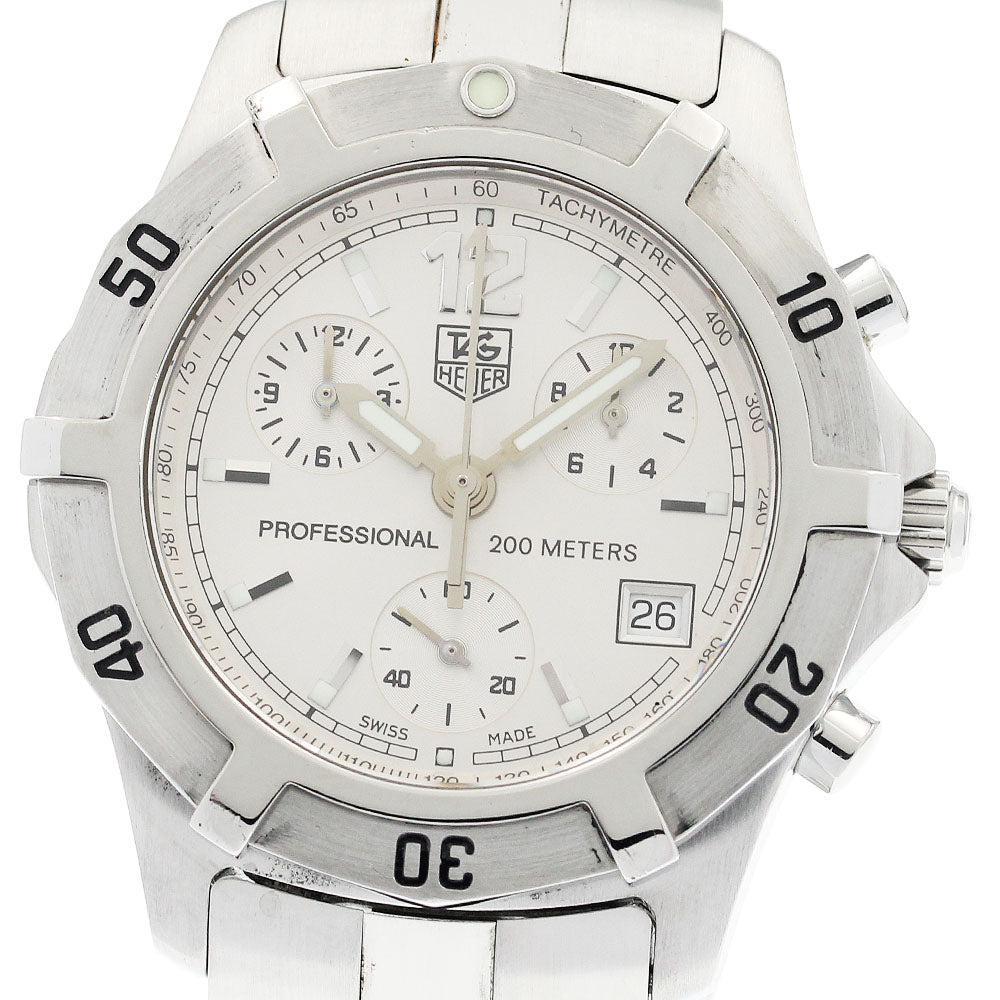TAG HEUER Exclusive CN1111 Chronograph Silver Dial Quartz Men's Watch_932828