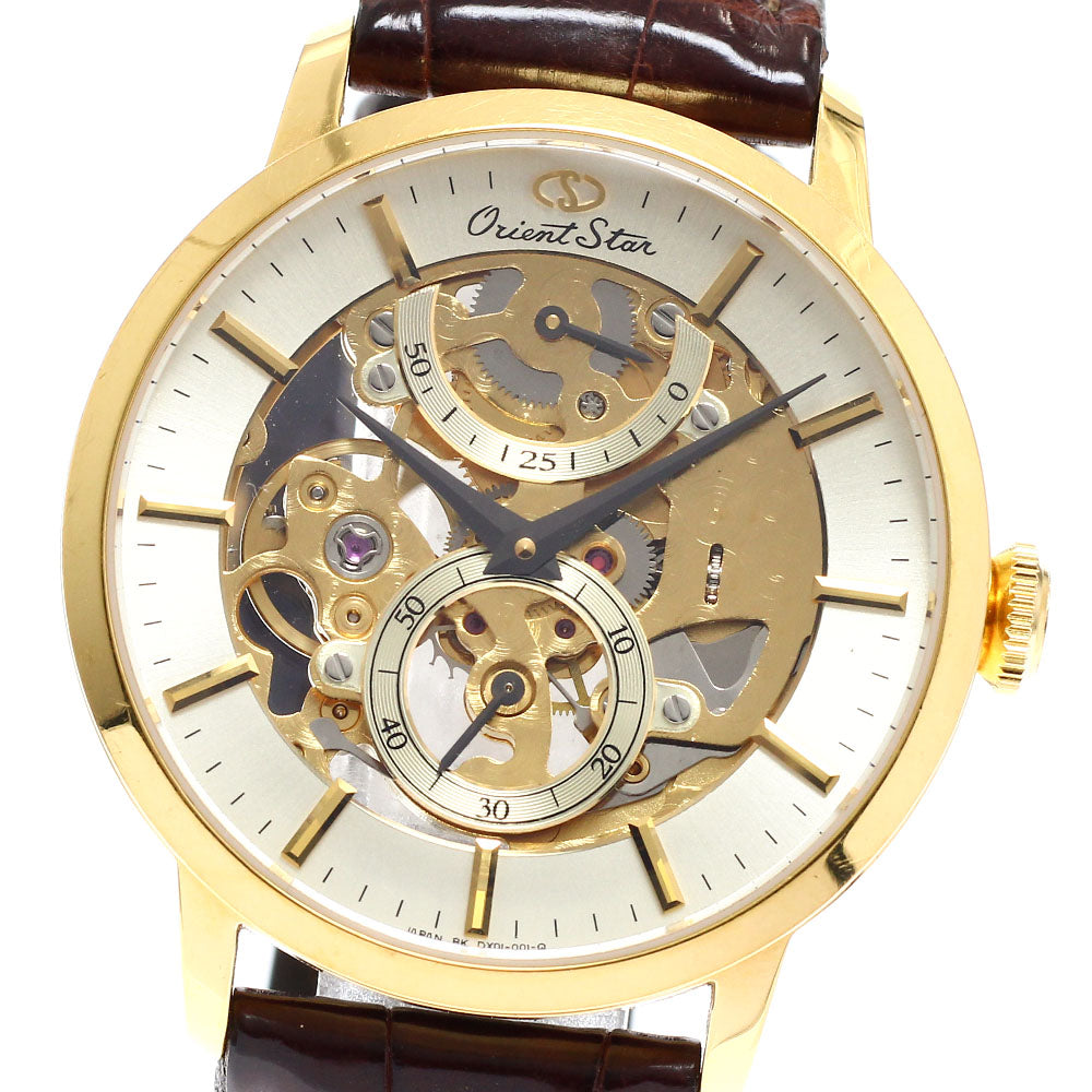 ORIENT Orient star WZ0011DX/DX01-A0-B Power reserve skeleton Dial Hand Winding Men's Watch_932837