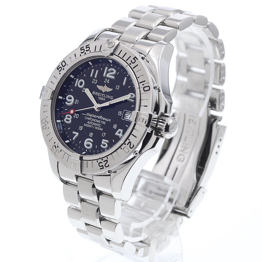 BREITLING Super Ocean A17360 Date black Dial Automatic Men's Watch_932846