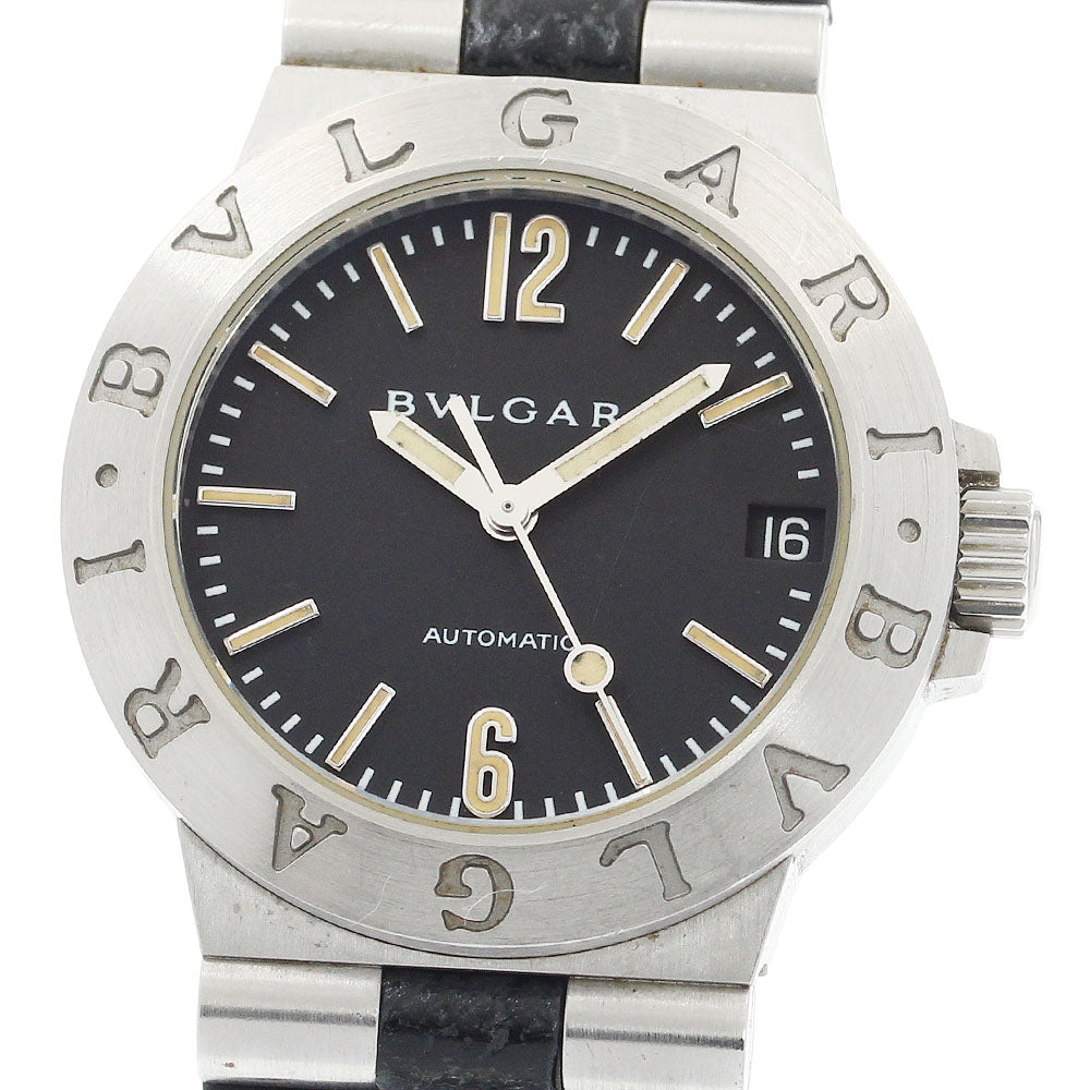 BVLGARI Diagono LCV29S Date black Dial Automatic Ladies Watch_932859