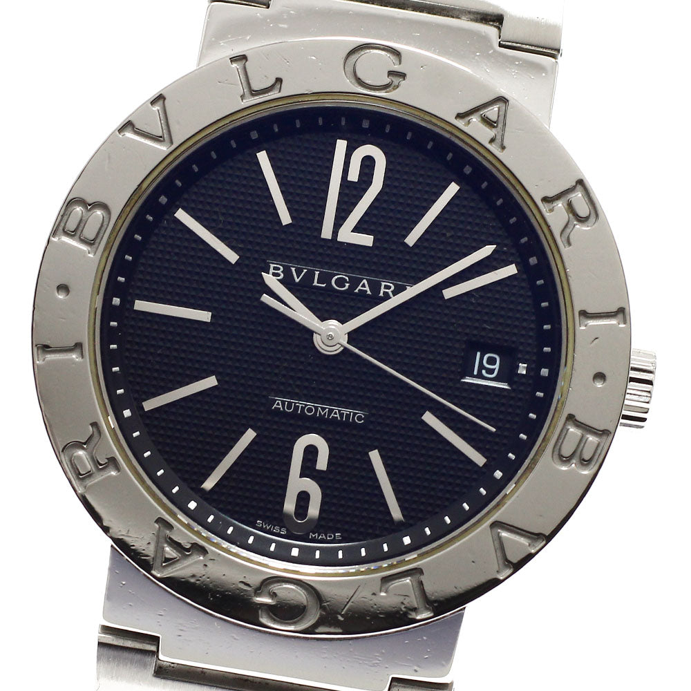 BVLGARI BVLGARIBVLGARI BB38SS Date black Dial Automatic Men's Watch_932868