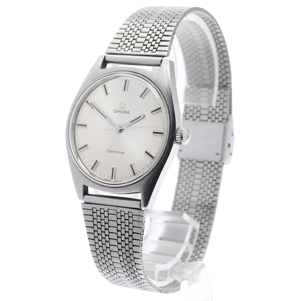 OMEGA Geneve 135.041 Vintage Cal.601 Silver Dial Hand Winding Men's Watch_932875