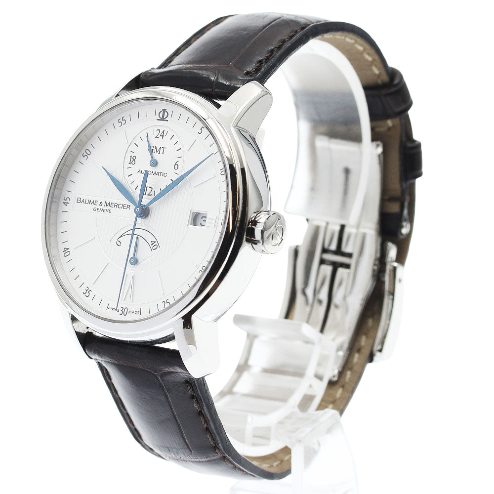 Baume & Mercier Classima 65559 GMT power reserve Silver Dial Automatic Men's Watch_932880