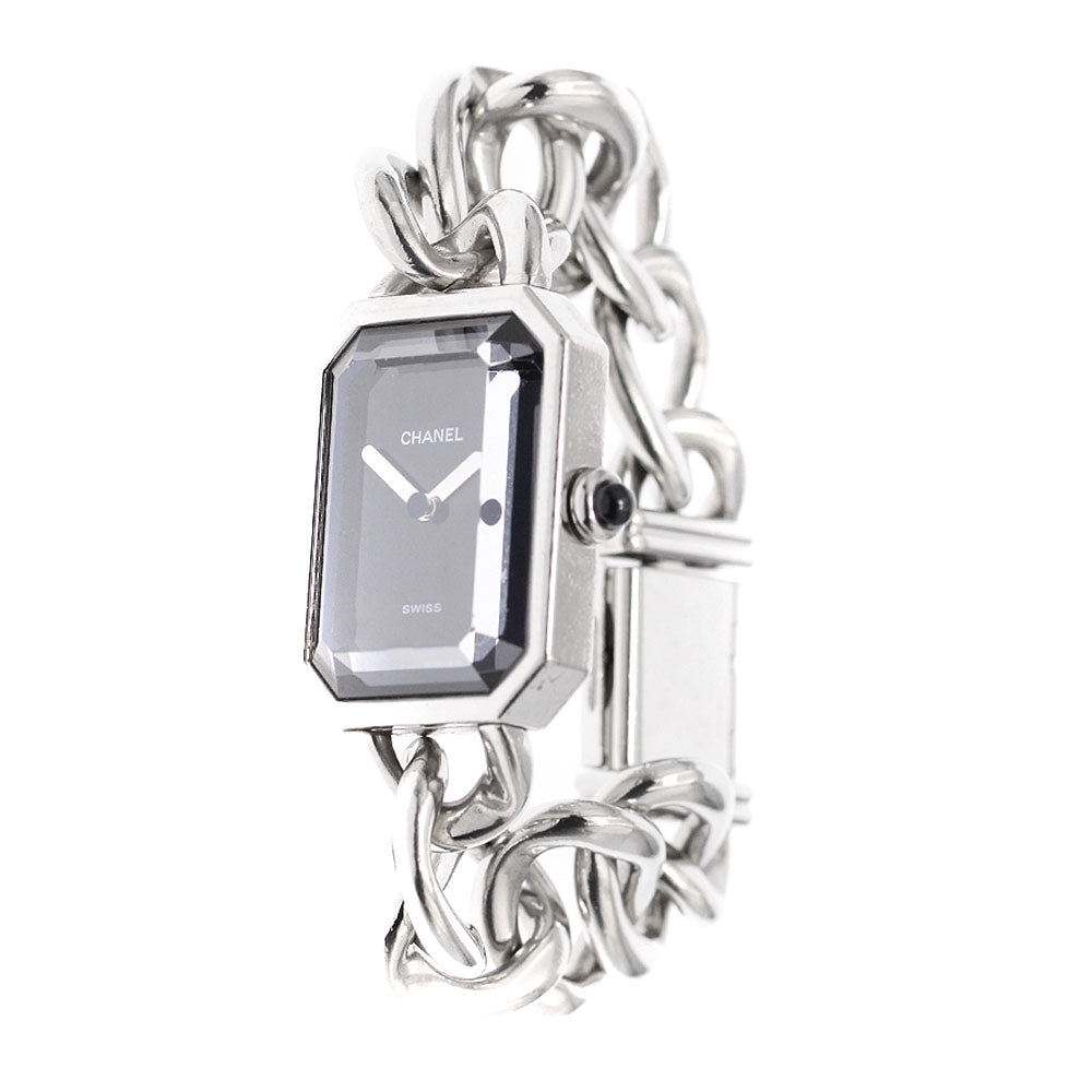 CHANEL Premiere M size H0452 black Dial Quartz Ladies Watch_932881