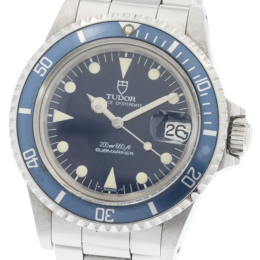 TUDOR Prince Oyster Date Submariner 79090 blue Dial Automatic Men's Watch_932912