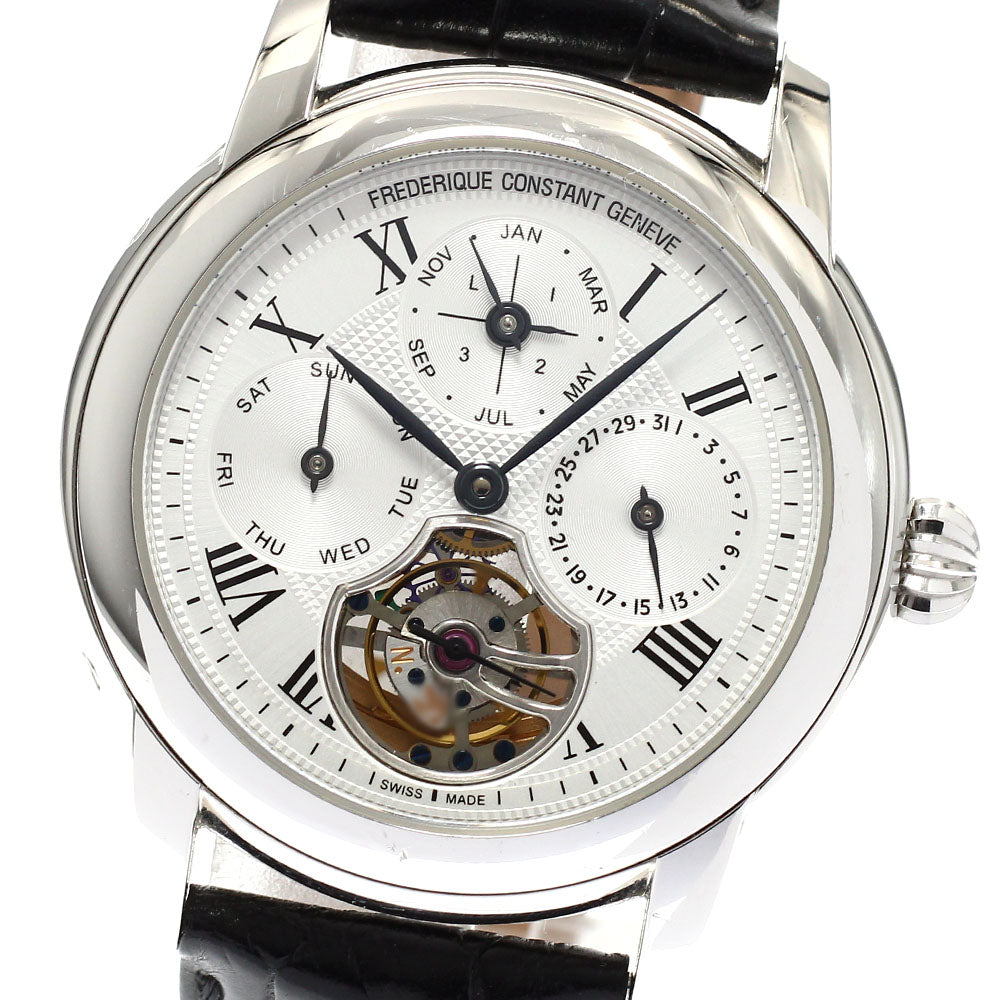 FREDERIQUE CONSTANT Classic Tourbillon Manufacture FC-975MC4H6 Limited to 88 bottles Silver Dial Automatic Men's Watch_932914