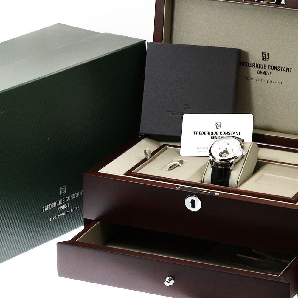 FREDERIQUE CONSTANT Classic Tourbillon Manufacture FC-975MC4H6 Limited to 88 bottles Silver Dial Automatic Men's Watch_932914