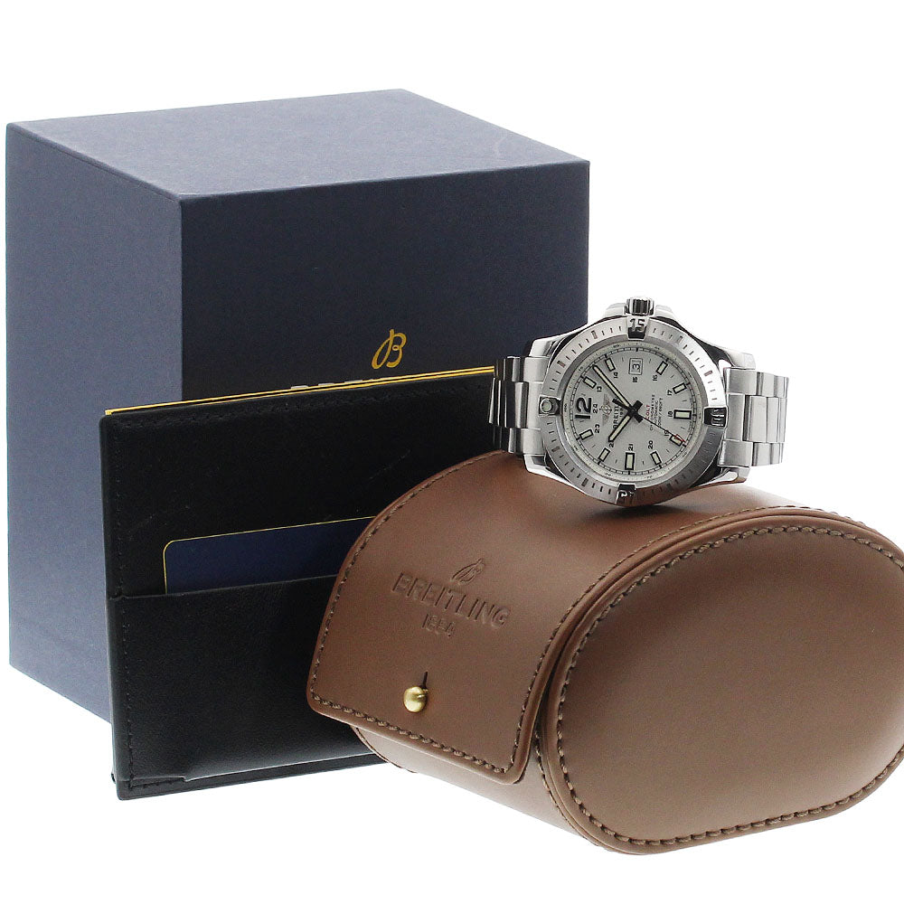 BREITLING Colt A17388 Date Silver Dial Automatic Men's Watch_932915