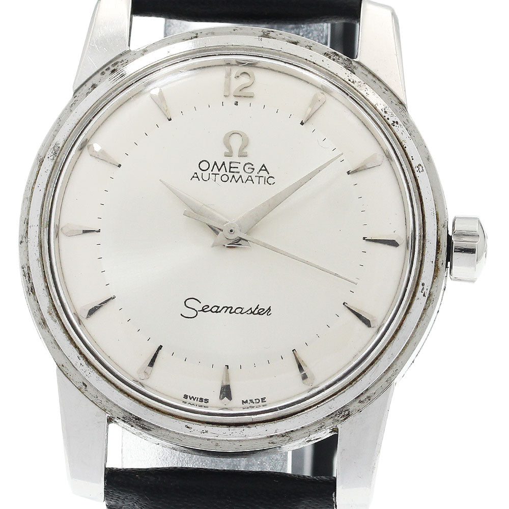 OMEGA Seamaster 2846-2848 1SG Cal.501 Redundant dial Silver Dial Automatic Men's Watch_932920