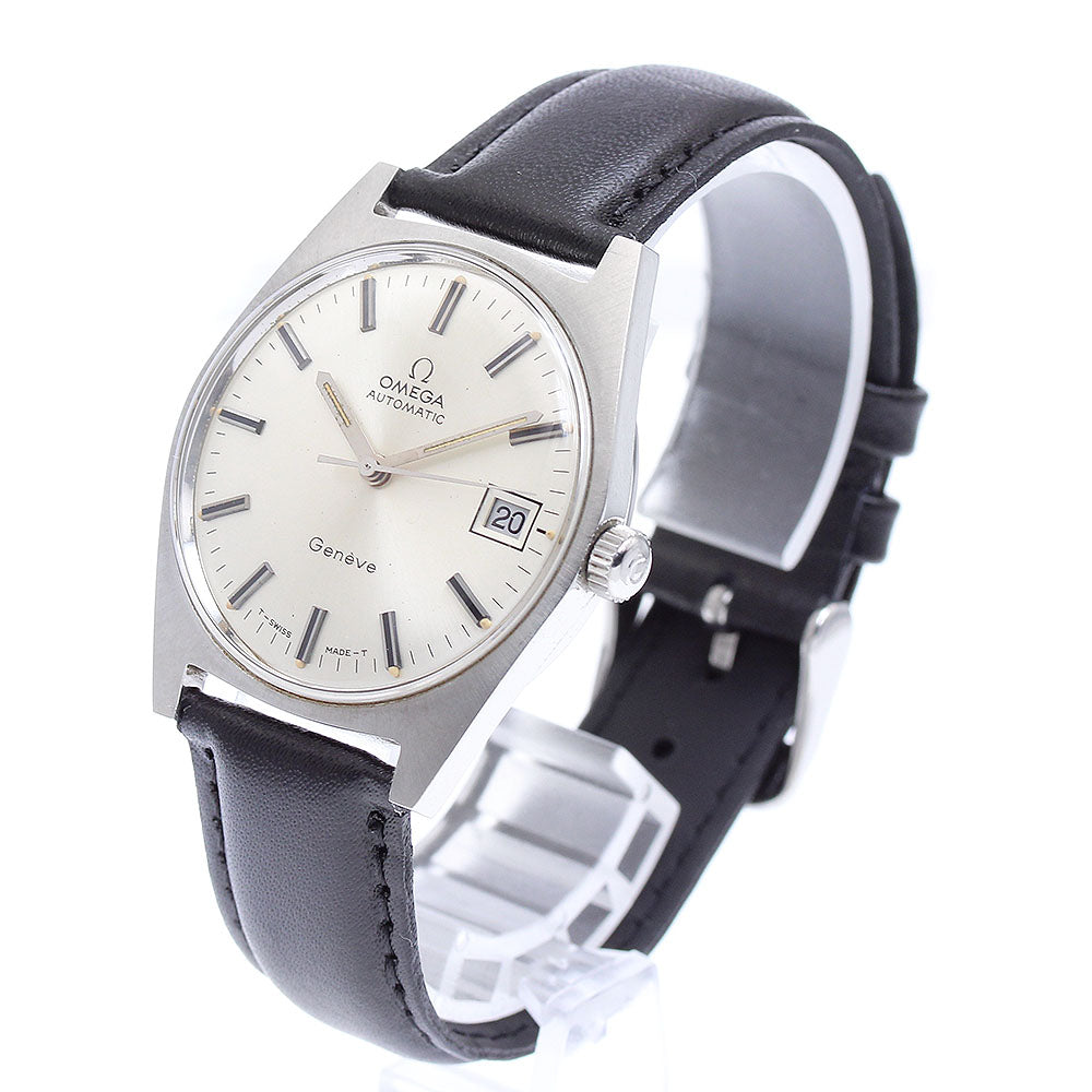 OMEGA Geneve 166.041 Cal.565 Date Silver Dial Automatic Men's Watch_932931