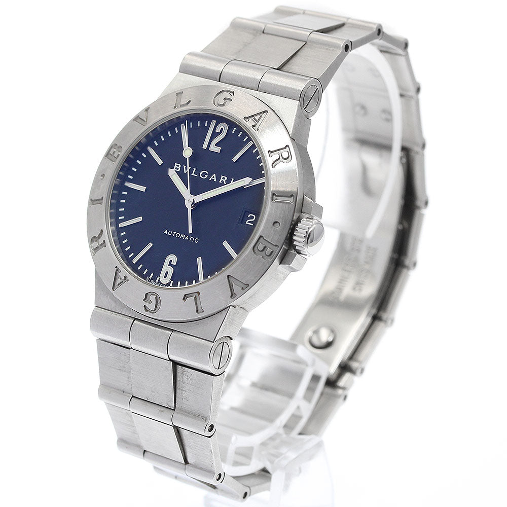 BVLGARI Diagono LCV35S Date black Dial Automatic Men's Watch_932980