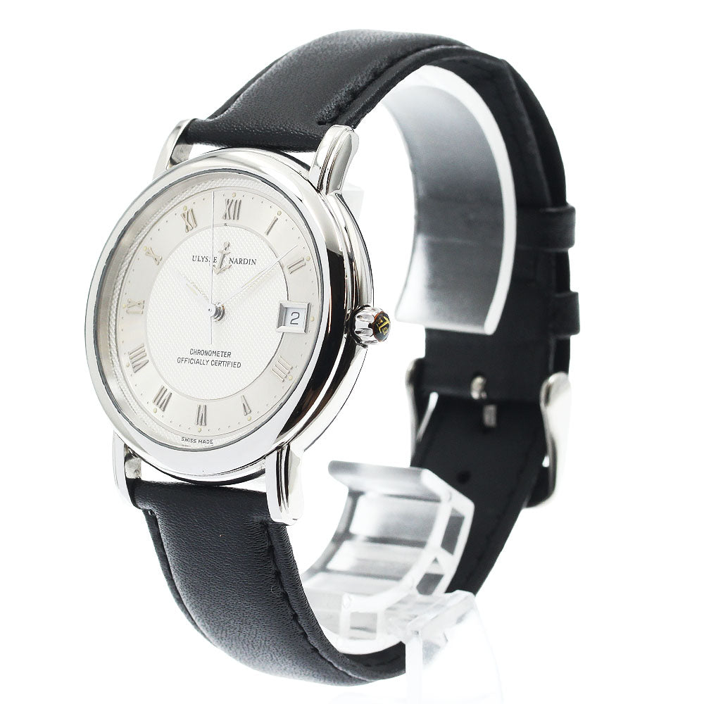 Ulysse Nardin San Marco 133-77 Date Silver Dial Automatic Men's Watch_932986