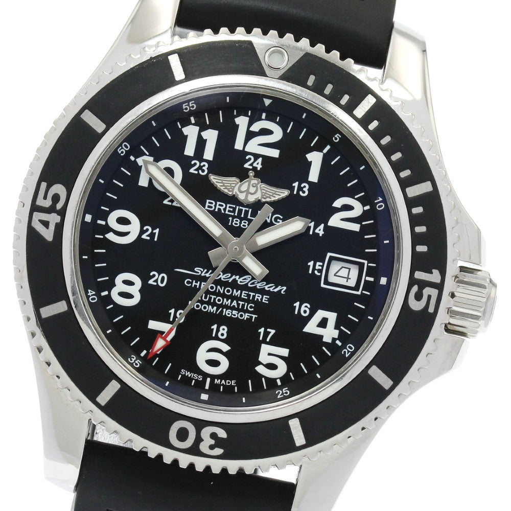 BREITLING Super Ocean II 42 A17365 Date black Dial Automatic Men's Watch_933073