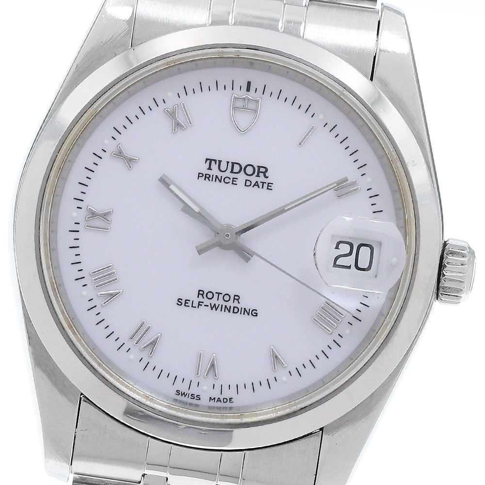 TUDOR Prince Date 74000 White Dial Automatic Men's Watch_933080