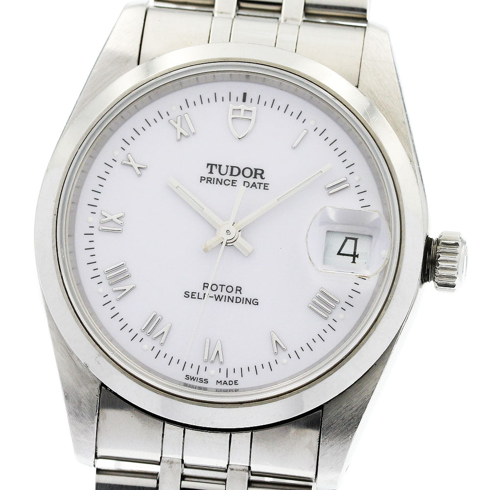 TUDOR Prince Date 74000 white Dial Automatic Boy's Watch_933092
