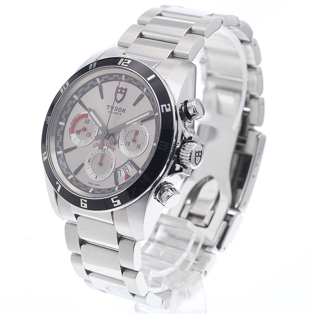 TUDOR Gran Tour 20530N Chronograph Silver Dial Automatic Men's Watch_933110