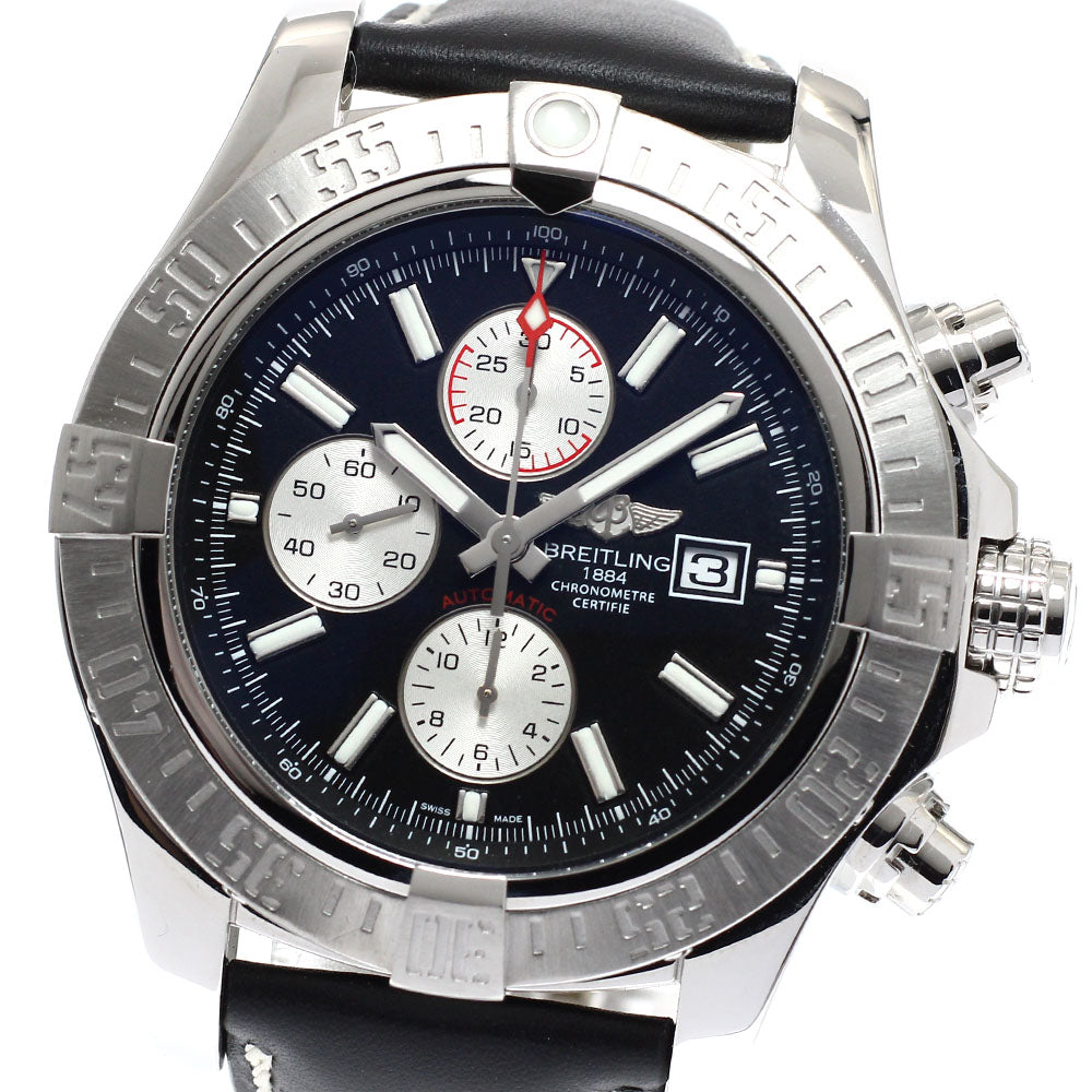 BREITLING Super Avenger 2 A13371 Chronograph Date Automatic Men's Watch_933119