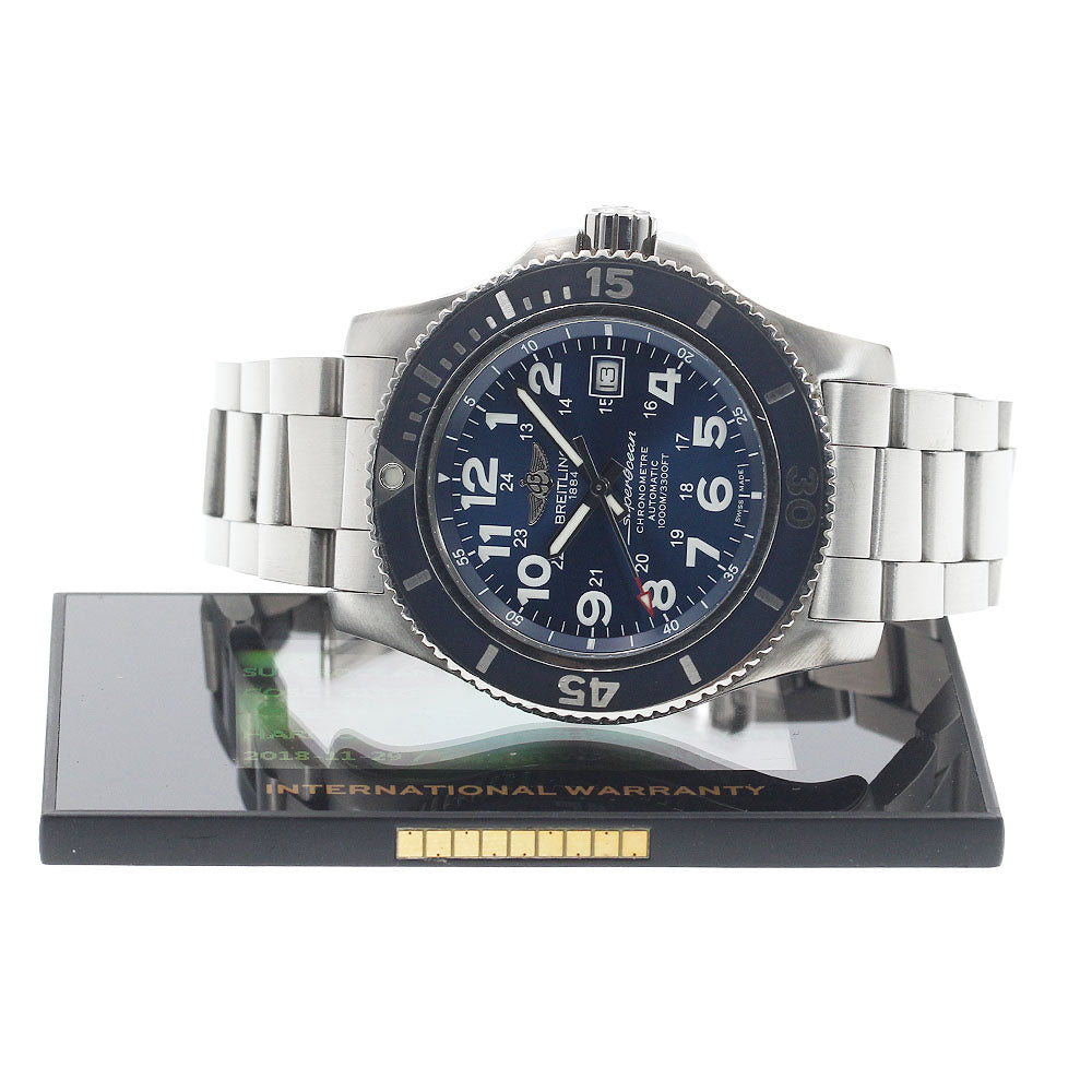 BREITLING Super Ocean II 44 A17392 Date blue Dial Automatic Men's Watch_933120