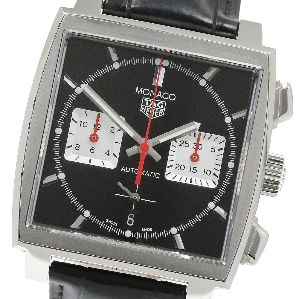 TAG HEUER Monaco CBL2113 Chronograph black Dial Automatic Men's Watch_933128