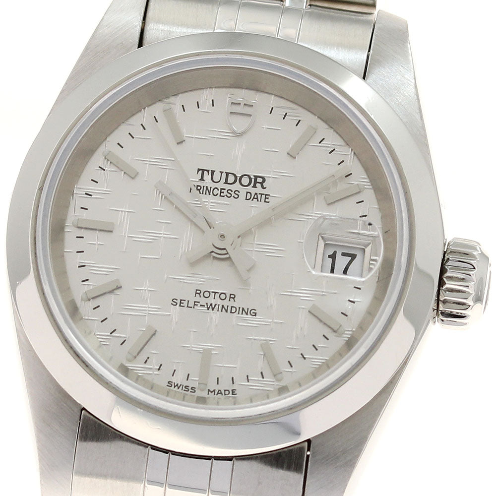 TUDOR Princess 92400 Date Silver Dial Automatic Ladies Watch_933136