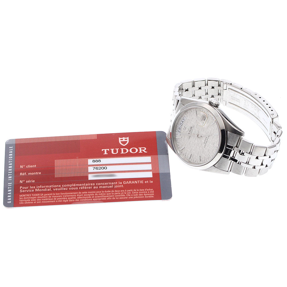 TUDOR Prince Date Day 76200 Silver Dial Automatic Men's Watch_933137