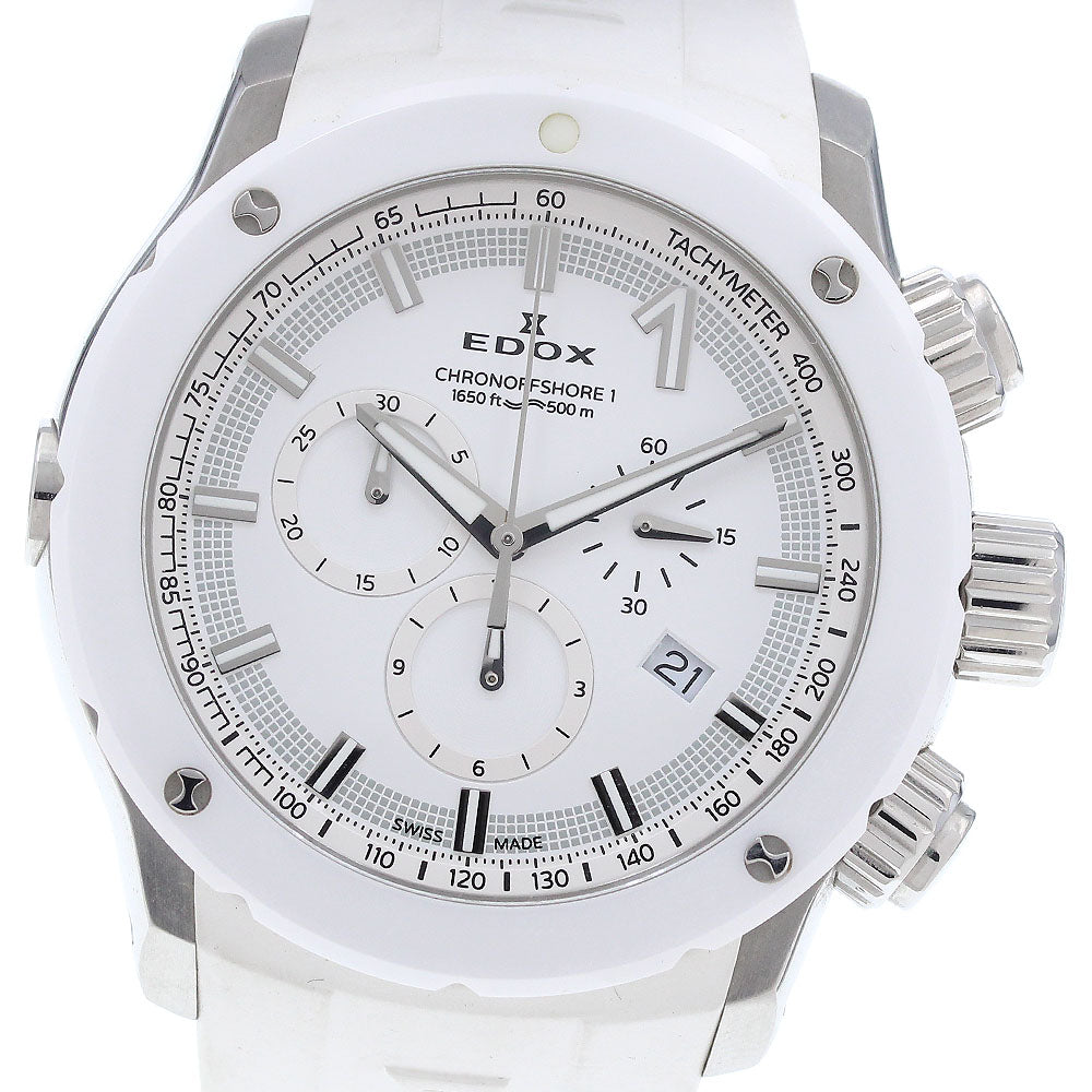 EDOX Chrono Offshore 1 10221-3B3-BIN Date Chronograph Quartz Men's Watch_933535