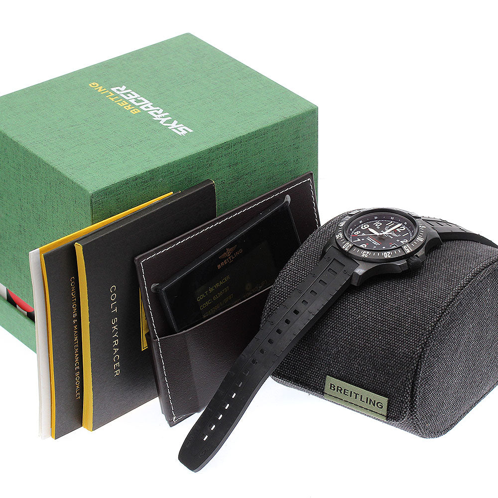 BREITLING Colt Sky Racer X74320 Date black Dial Quartz Men's Watch_933544