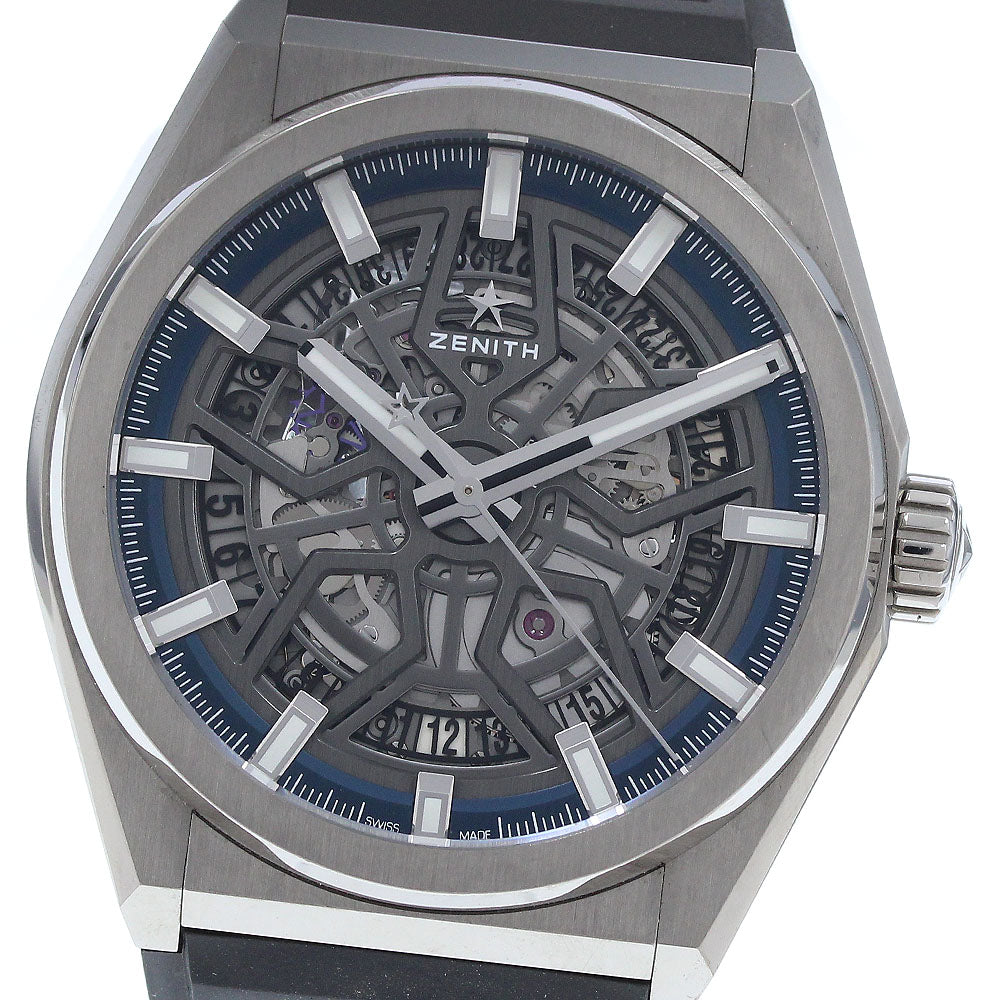 ZENITH Defy 95.9000.670 Date skeleton Dial Automatic Men's Watch_933546