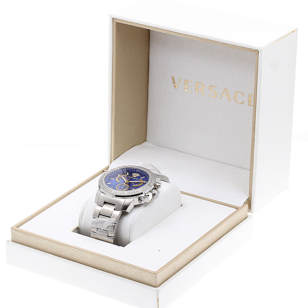 VERSACE Date Chronograph blue Dial Quartz Men's Watch_933550