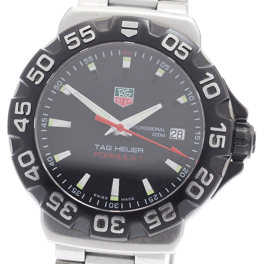 TAG HEUER Formula 1 WAH1110 Date black Dial Quartz Men's Watch_933553
