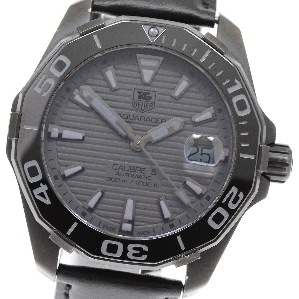 TAG HEUER Aqua Racer Black Phantom WAY218B Caliber 5 Auto Men's Watch_933588