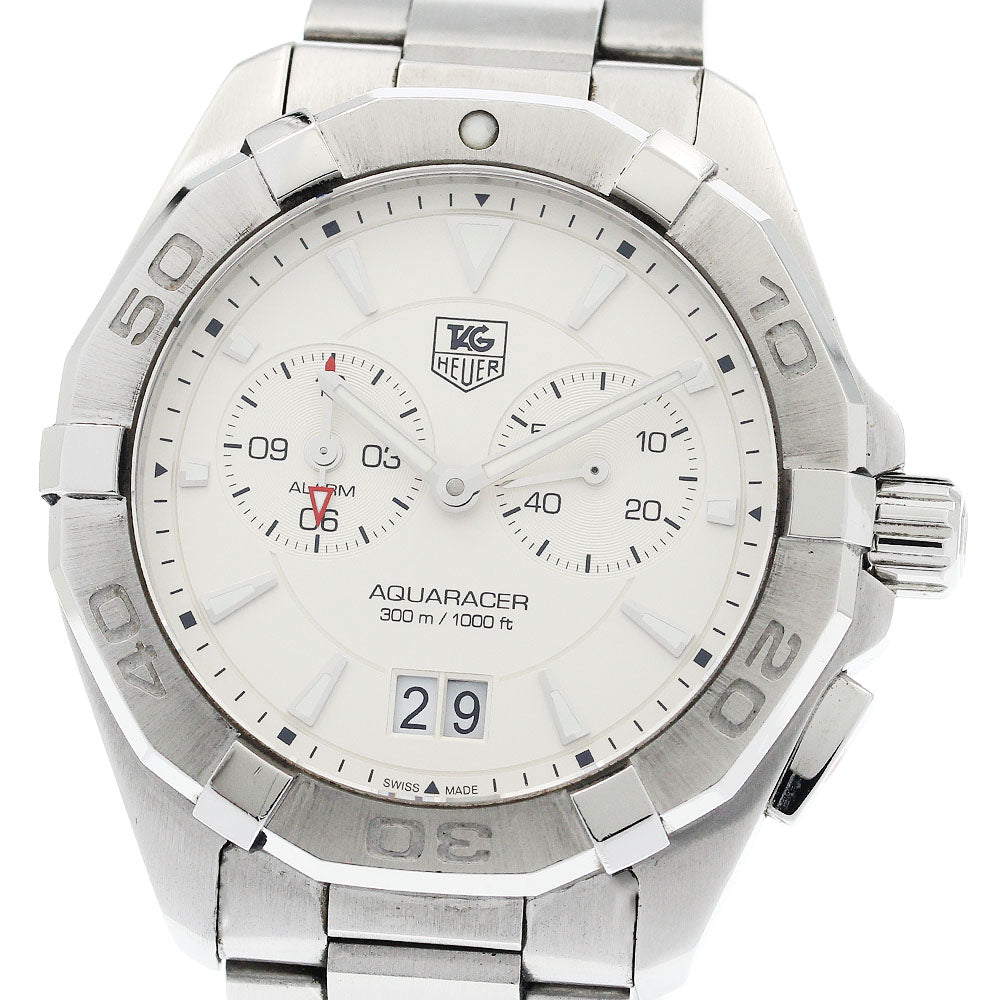 TAG HEUER Aqua racer WAY111Y.BA0928 Alarm date Quartz Men's Watch_933589