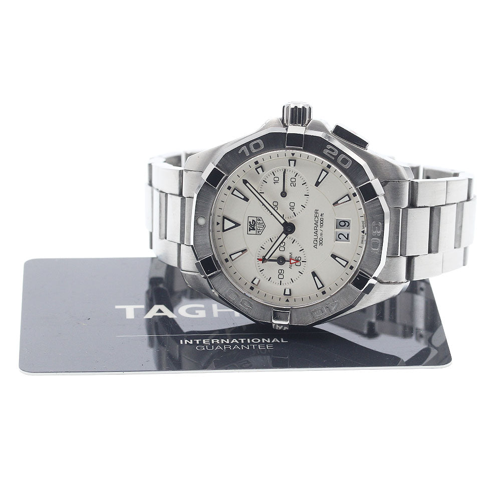 TAG HEUER Aqua racer WAY111Y.BA0928 Alarm date Quartz Men's Watch_933589