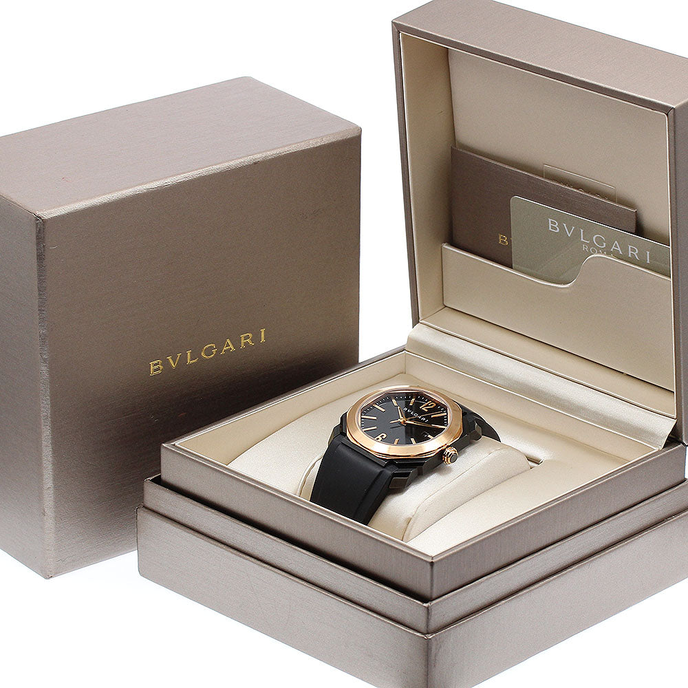 BVLGARI Octo BGOP41SG Date black Dial Automatic Men's Watch_933595