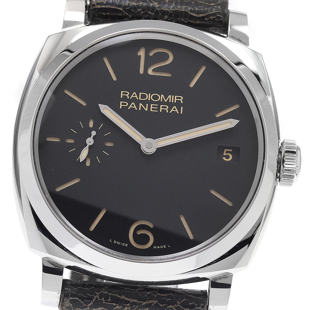 PANERAI Radiomir 1940 3 Days PAM00514 Date black Dial Hand Winding Men's Watch_933616