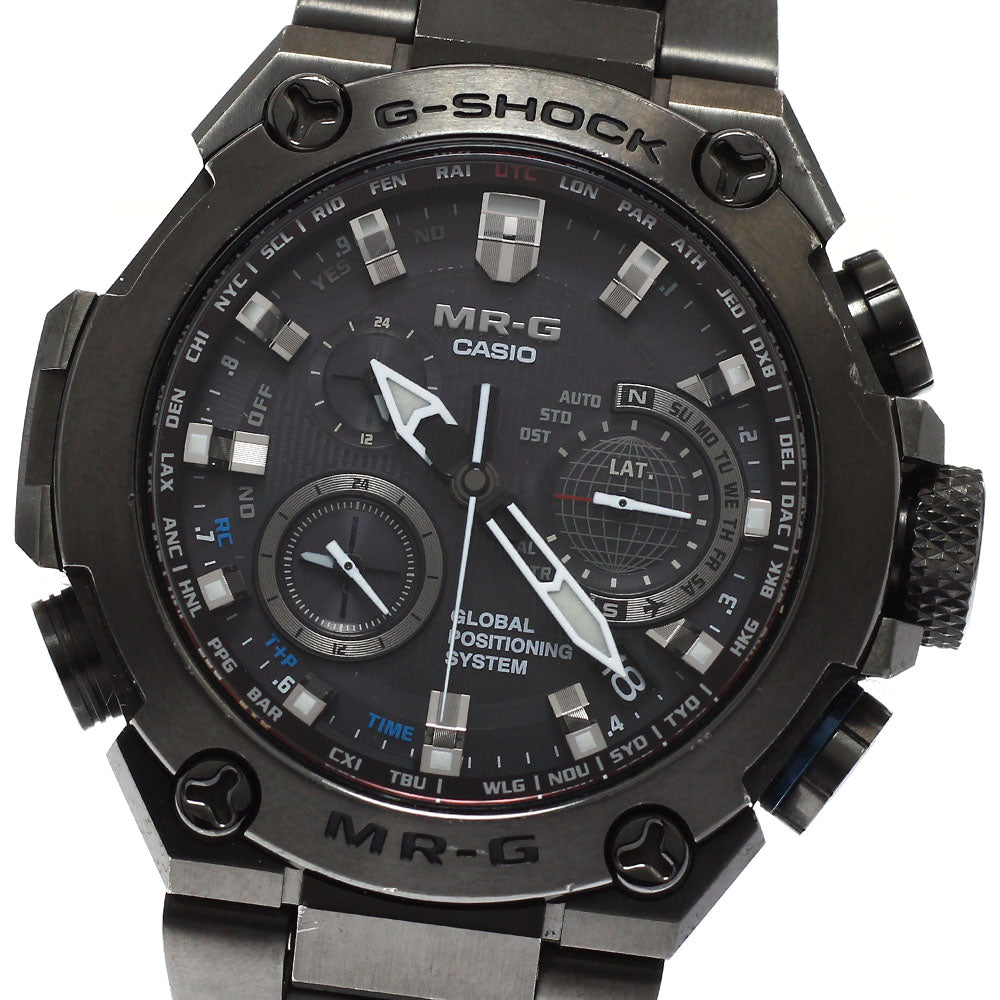 CASIO G-Shock MR-G MRG-G1000B-1AJR GPS Solar Powered Radio Men's Watch_933621